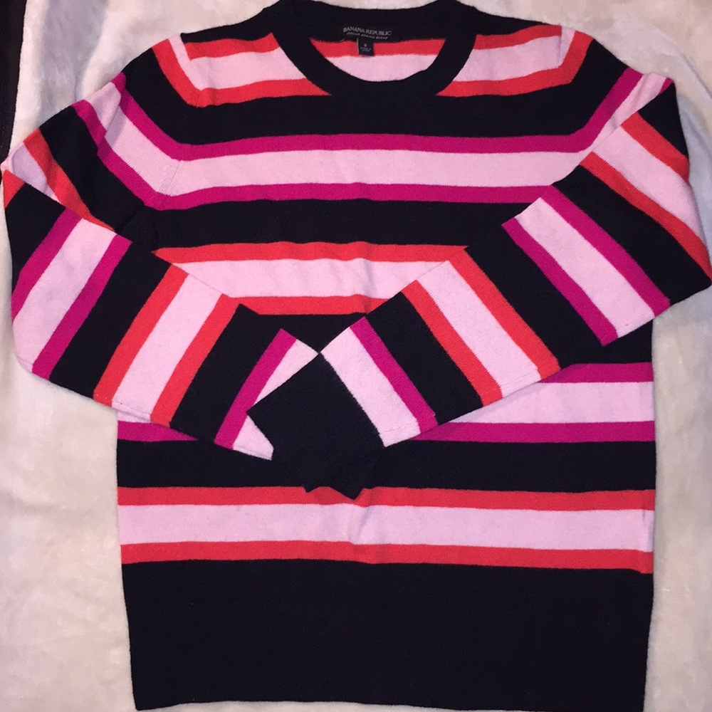Merino Blend striped sweater